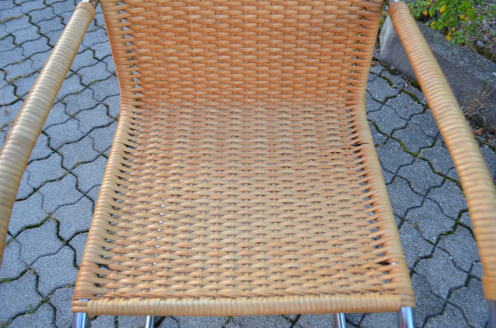 photo furniture Early Thonet S533 Rf Cane Weißenhof Armchair Chair Mies Van Der Rohe Set Of 2