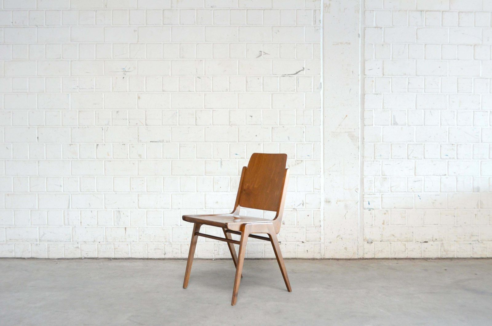 12set Of Original Austro Chairs By Franz Schuster For Wiesner Hager Austria 1959 photo vintage