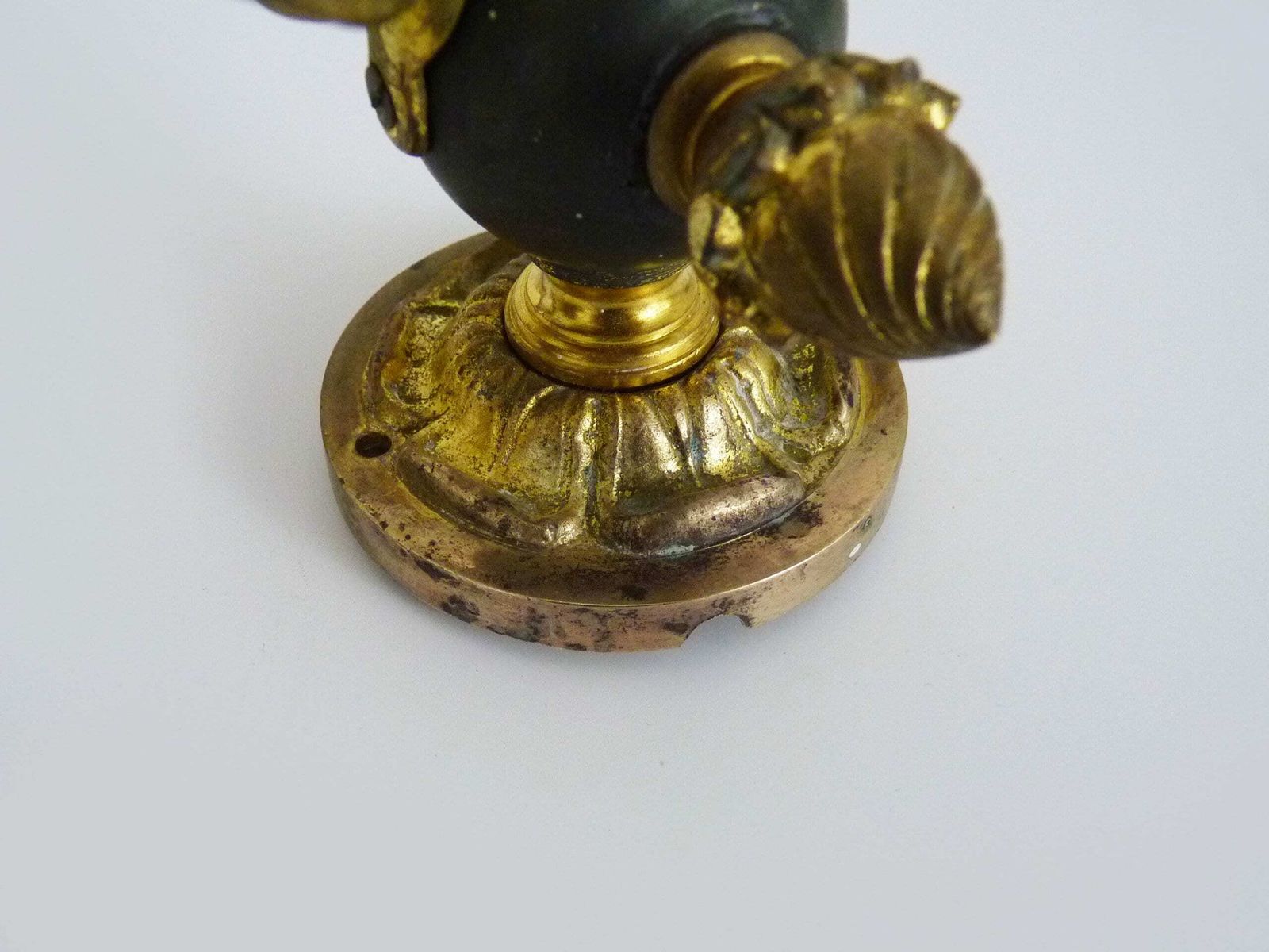 Paire d'appliques double Empire en bronze photo buy