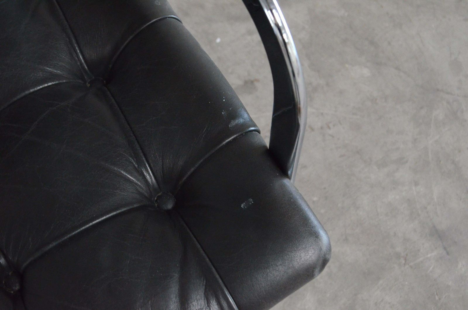 2859.0 Robert Haussmann De Sede Rh 305 High Back Chair Black photo