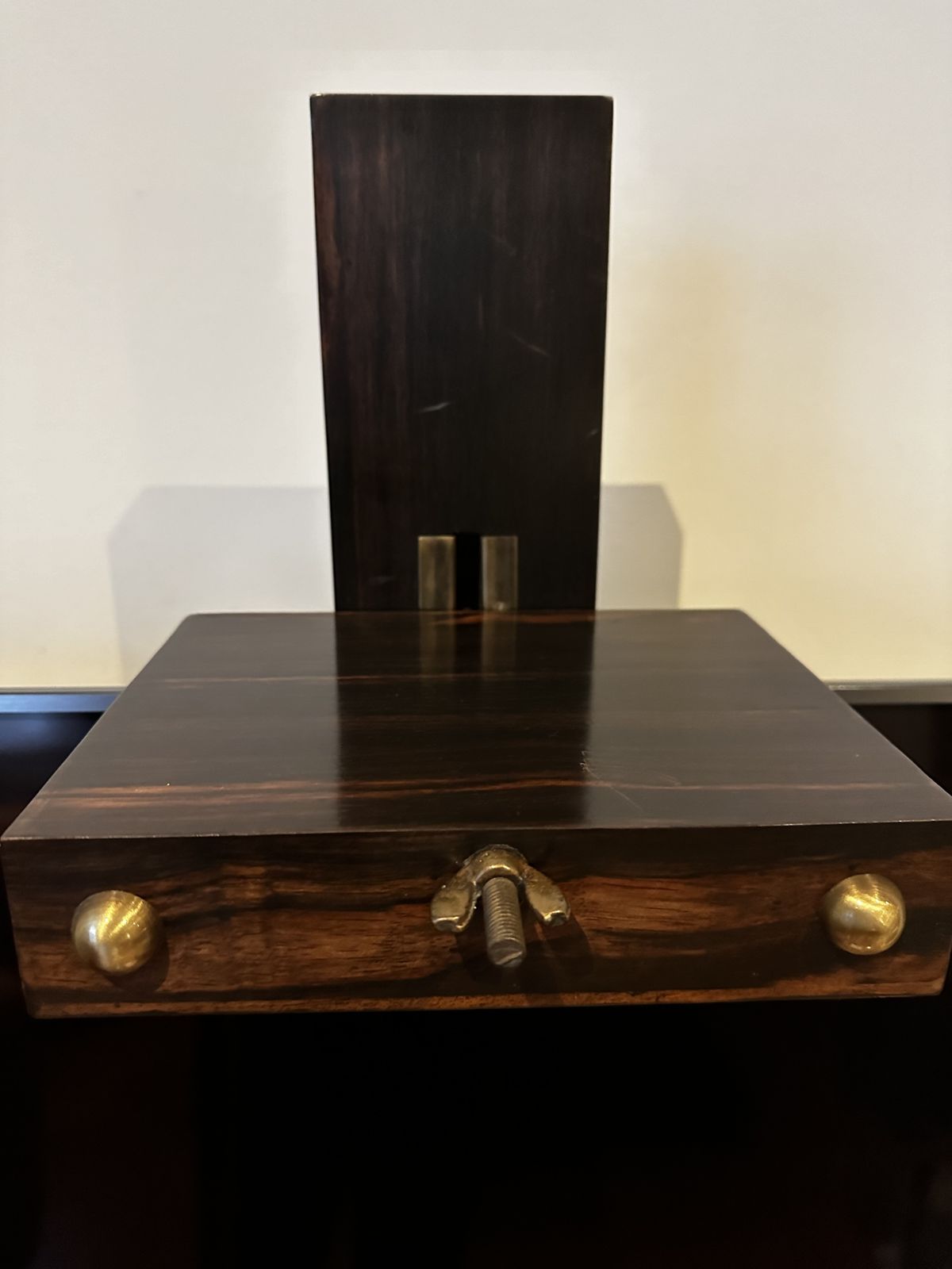 Teak Tv Easel Made By Mufti Of Notting Hill photo furniture