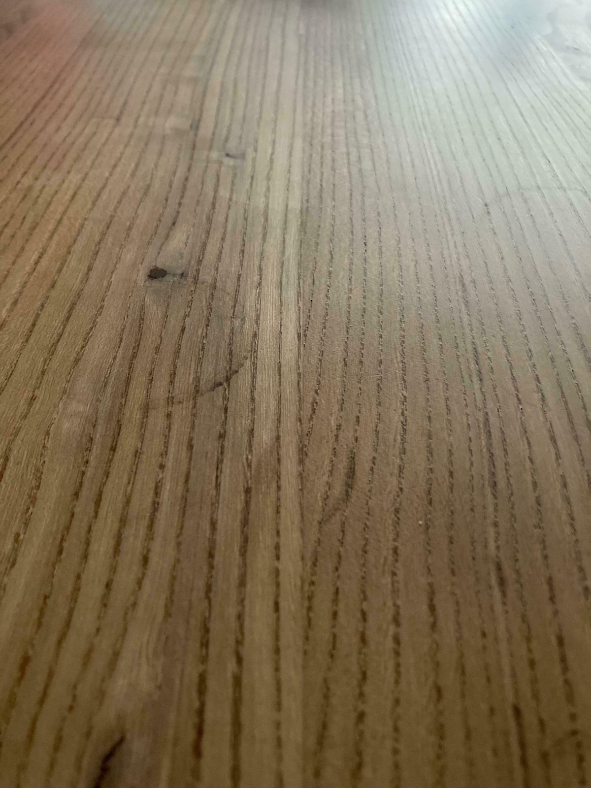 photo vinterior Vintage Early Pierre Chapo Model T 21 B Round Dining Table, Circa 1985