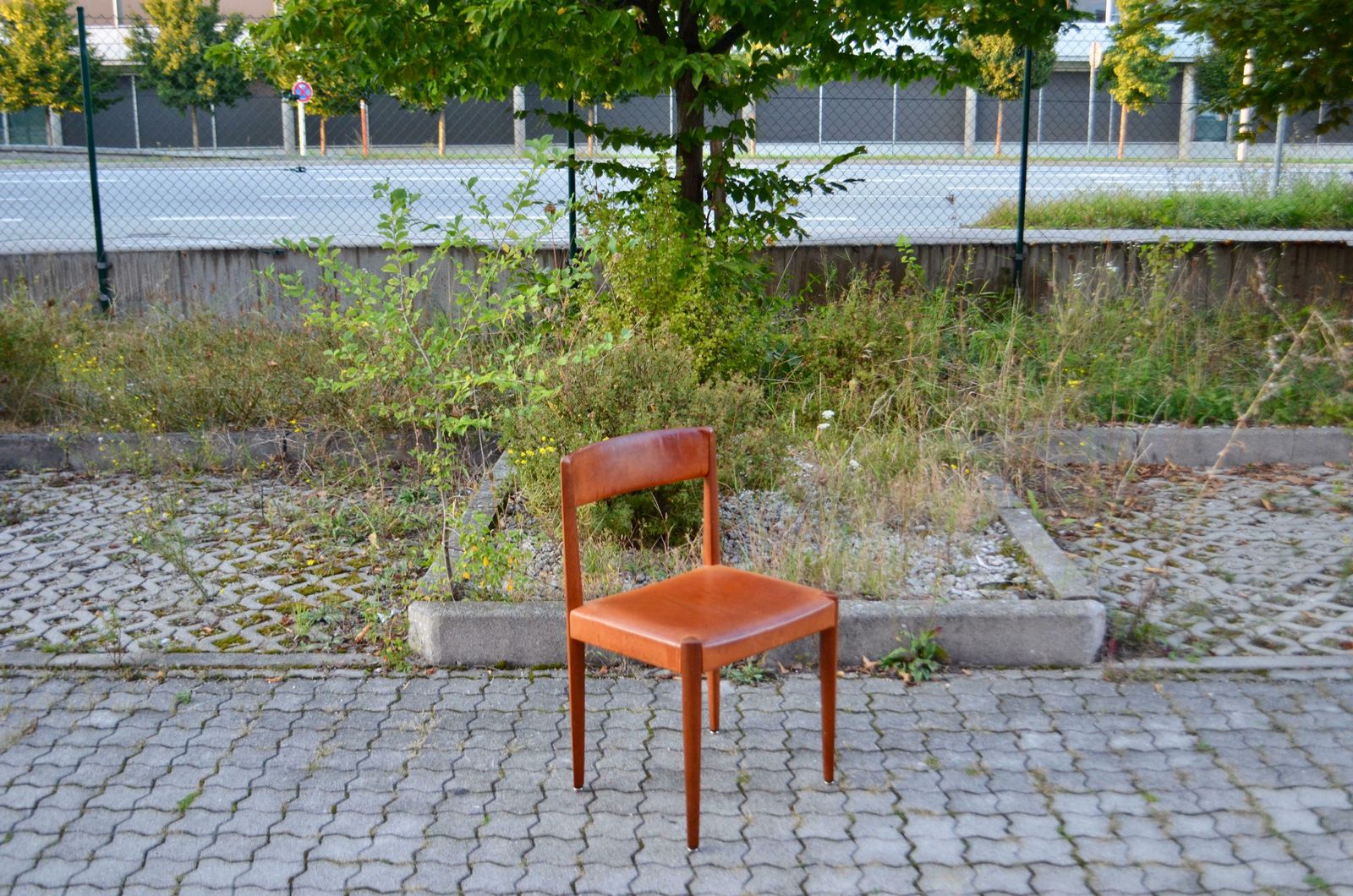 Aage Schmidt Christensen Fritz Hansen Danish Teak Cognac Dining Chair Set Of 4 photo vintage