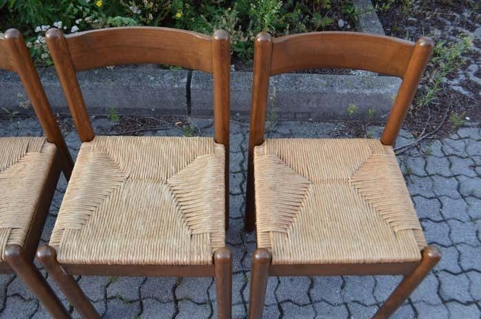 Mid Century Italy Dining 60er Chair Carimate Style Set Of 4 photo vinterior