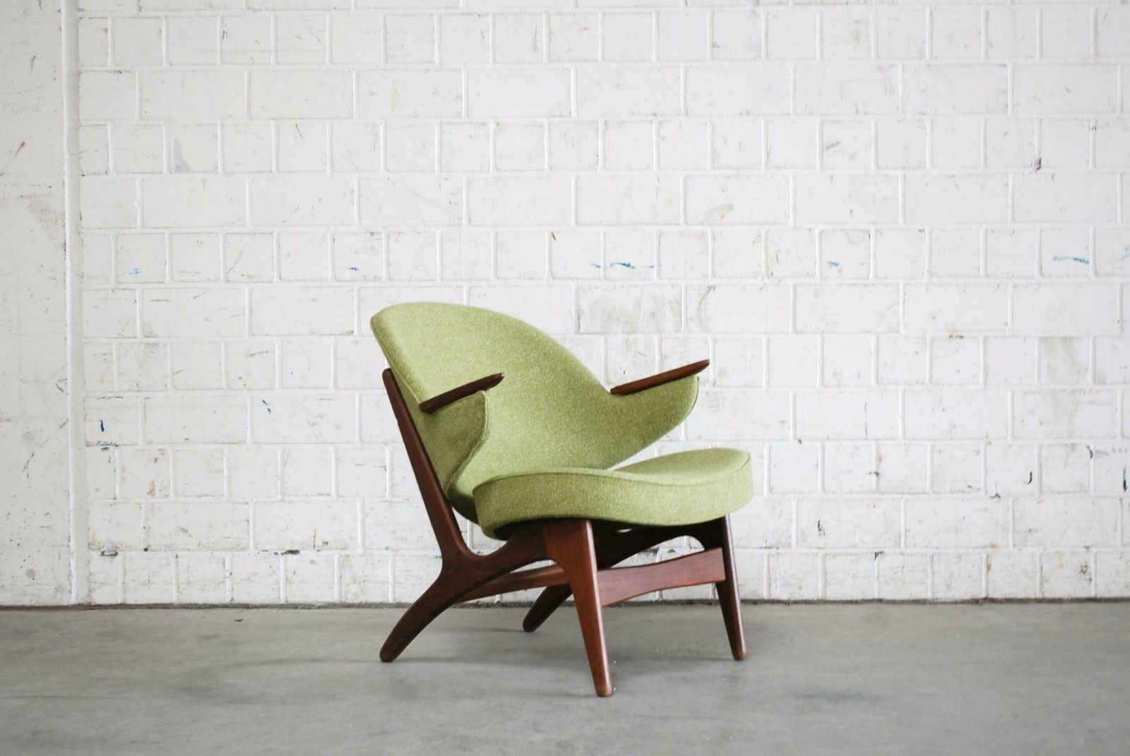 8470.0 Carl Edward Matthes Pair Of Danish Modern Easy Lounge Chair, 1960s photo