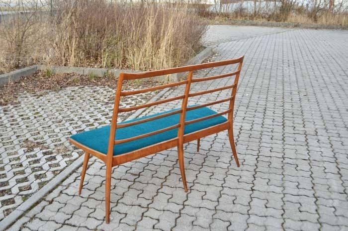 Ernst Martin Dettinger Mid Century Dining Chair Ensemble Lucas Schnaidt Germany photo vintage
