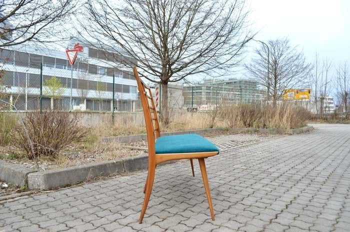 photo furniture Ernst Martin Dettinger Mid Century Dining Chair Ensemble Lucas Schnaidt Germany