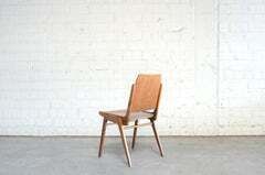 8 Set Of Original Austro Chairs By Franz Schuster For Wiesner Hager Austria 1959 photo vinterior