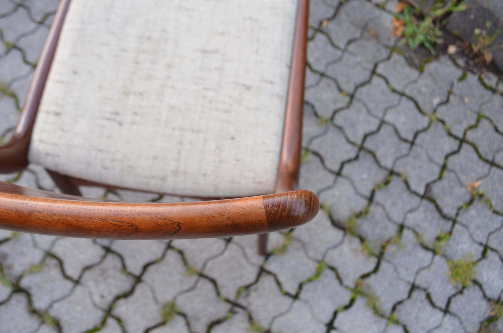 photo buy Alfred Christensen Boomerang For Slagelse Danish Teak Dining Chair Set Of 4