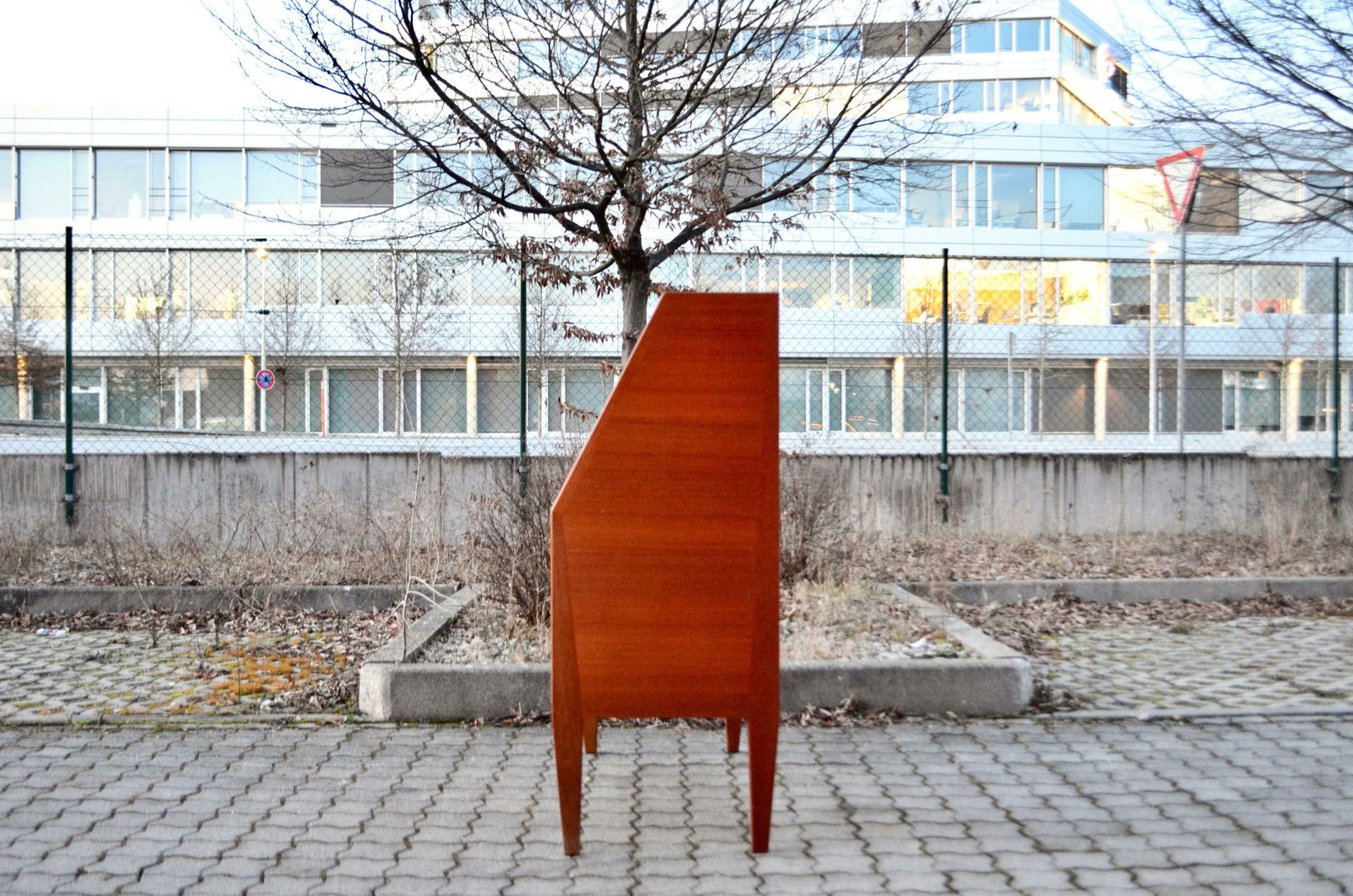 photo vintage Kai Kristiansen For Torring / Hjn Mobler Model 63 Danish Modern Teak Secretary