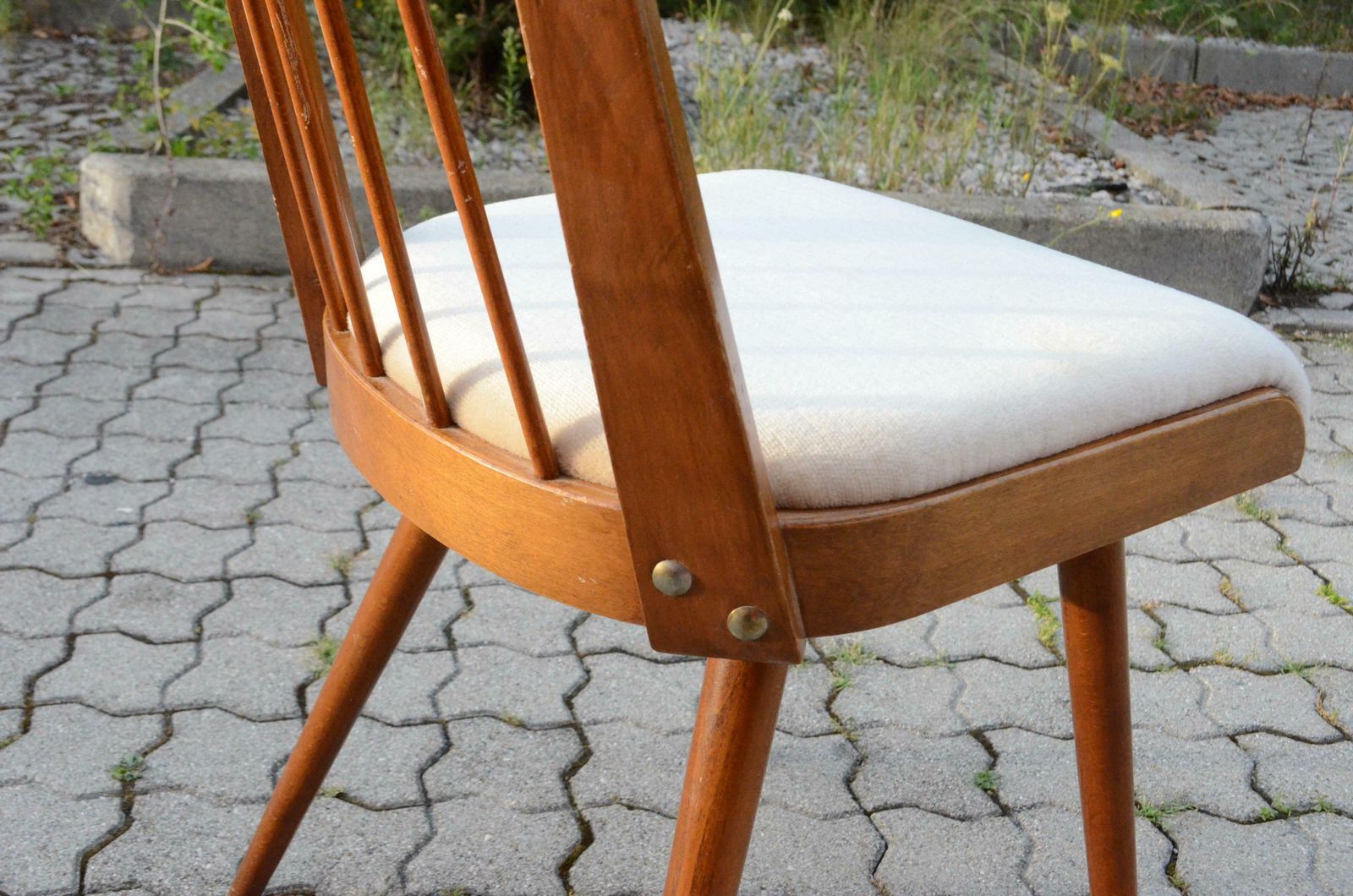 1588.0 German 50ties Mid Century Dining Chair Set Of 4 photo