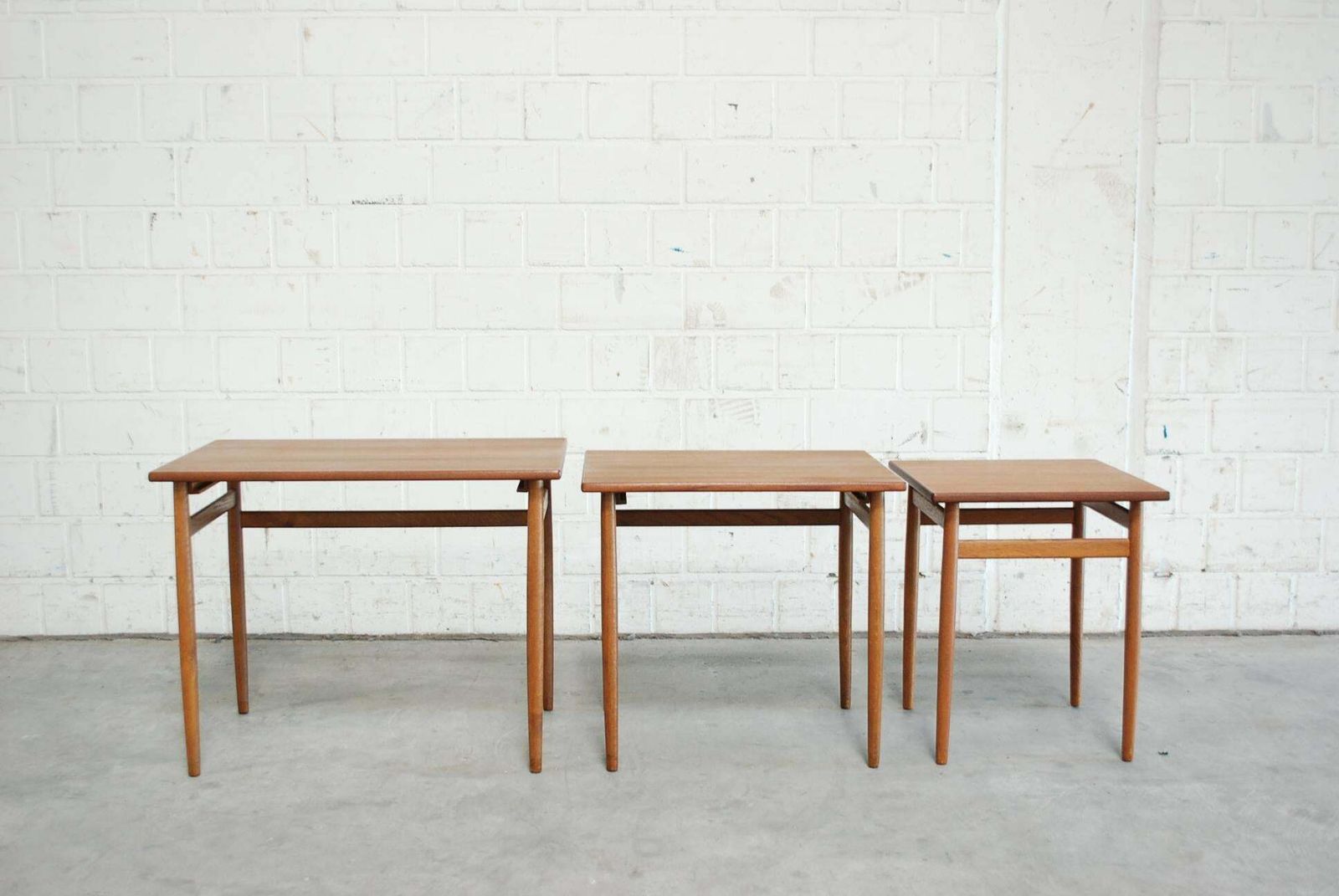 Nesting Tables In Teak By Tove And Edvard Kindt Larsen For Seffle photo 1588.0