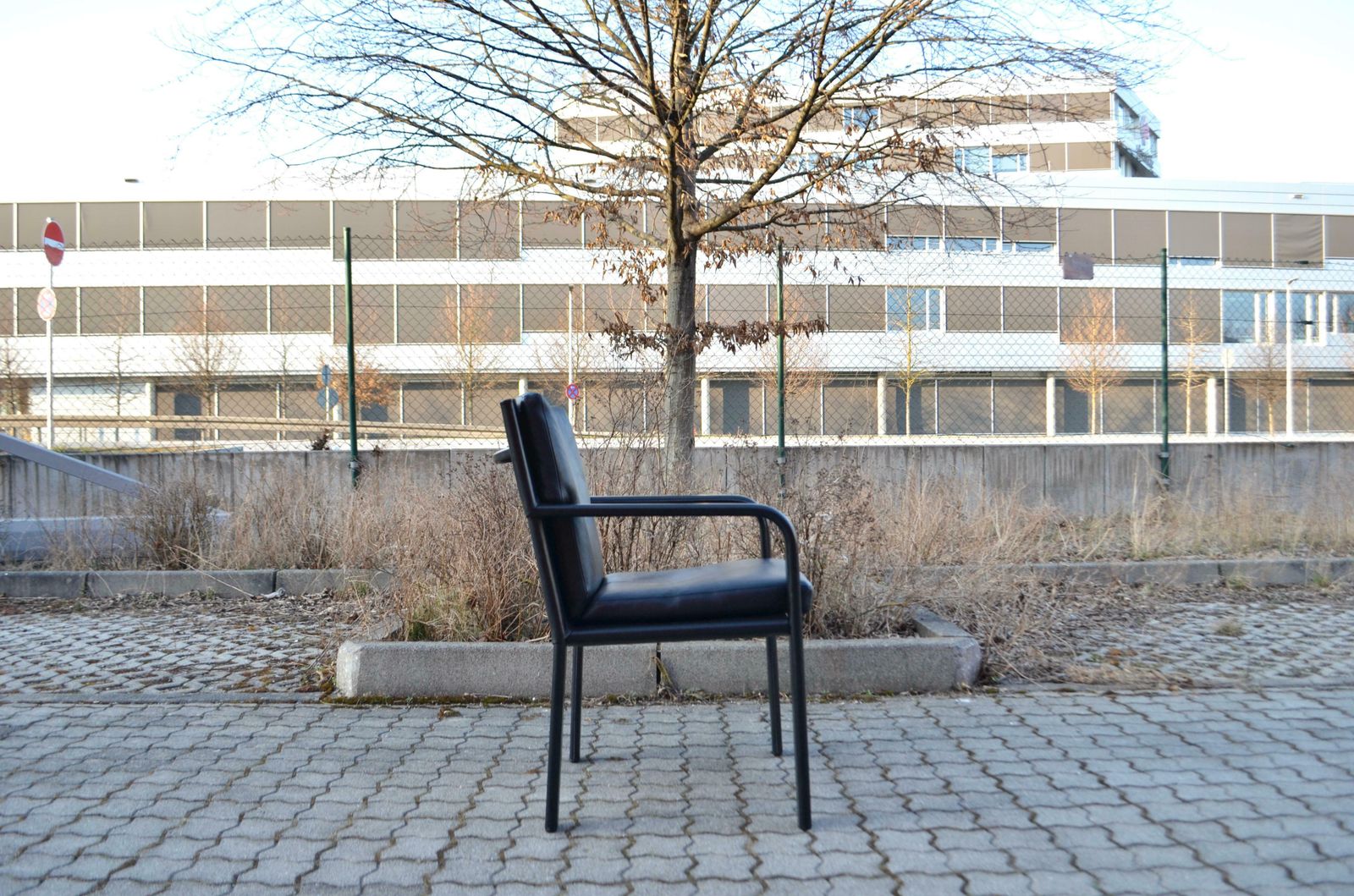 Matteo Grassi Black Saddle Leather Chair Armchair Golfo Dei Poti photo Furniture