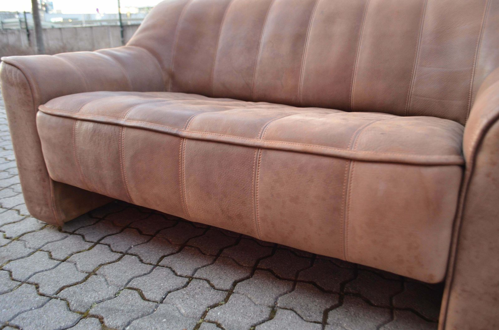 De Sede Ds 44 Loveseat Neck Leather Sofa Brown photo 3706.0