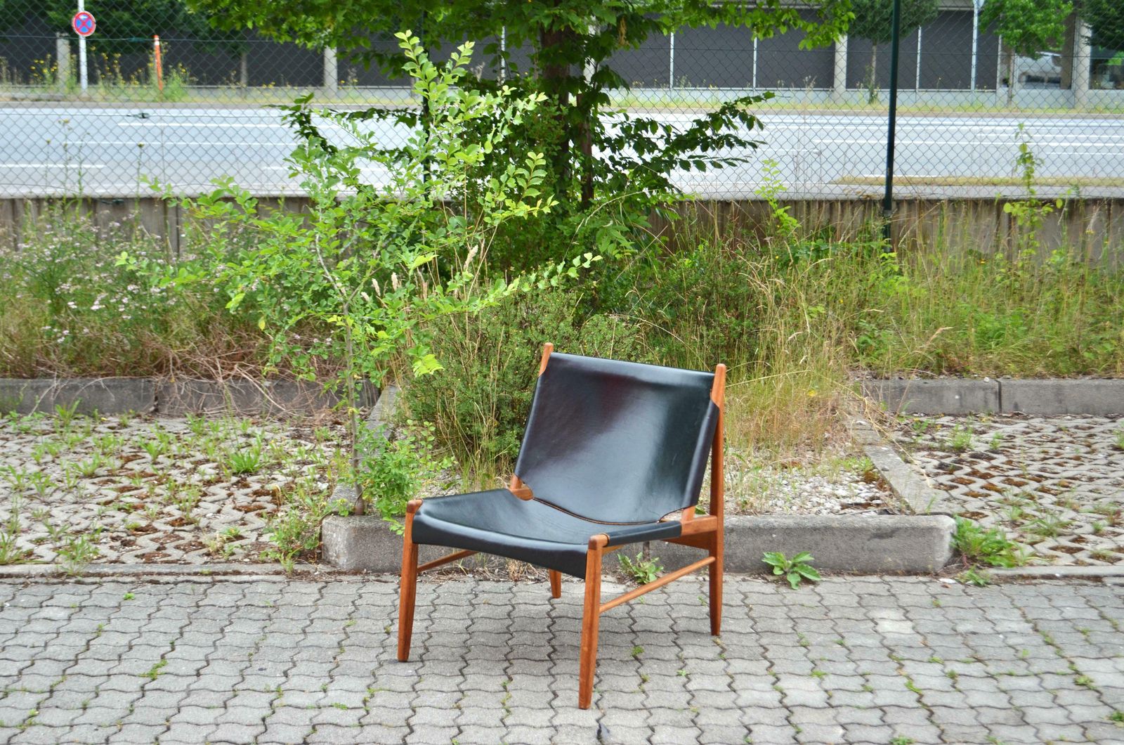 photo buy Franz Xaver Lutz Model 1192 Chimney Lounge Chair For Deutsche Werkstätten, 1958