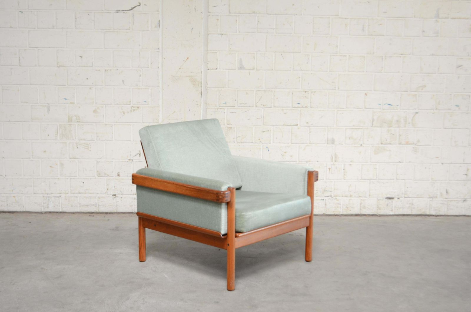 Henry Walter Klein Danish Modern Pair Of Teak Easy Chair For Bramin photo for sale