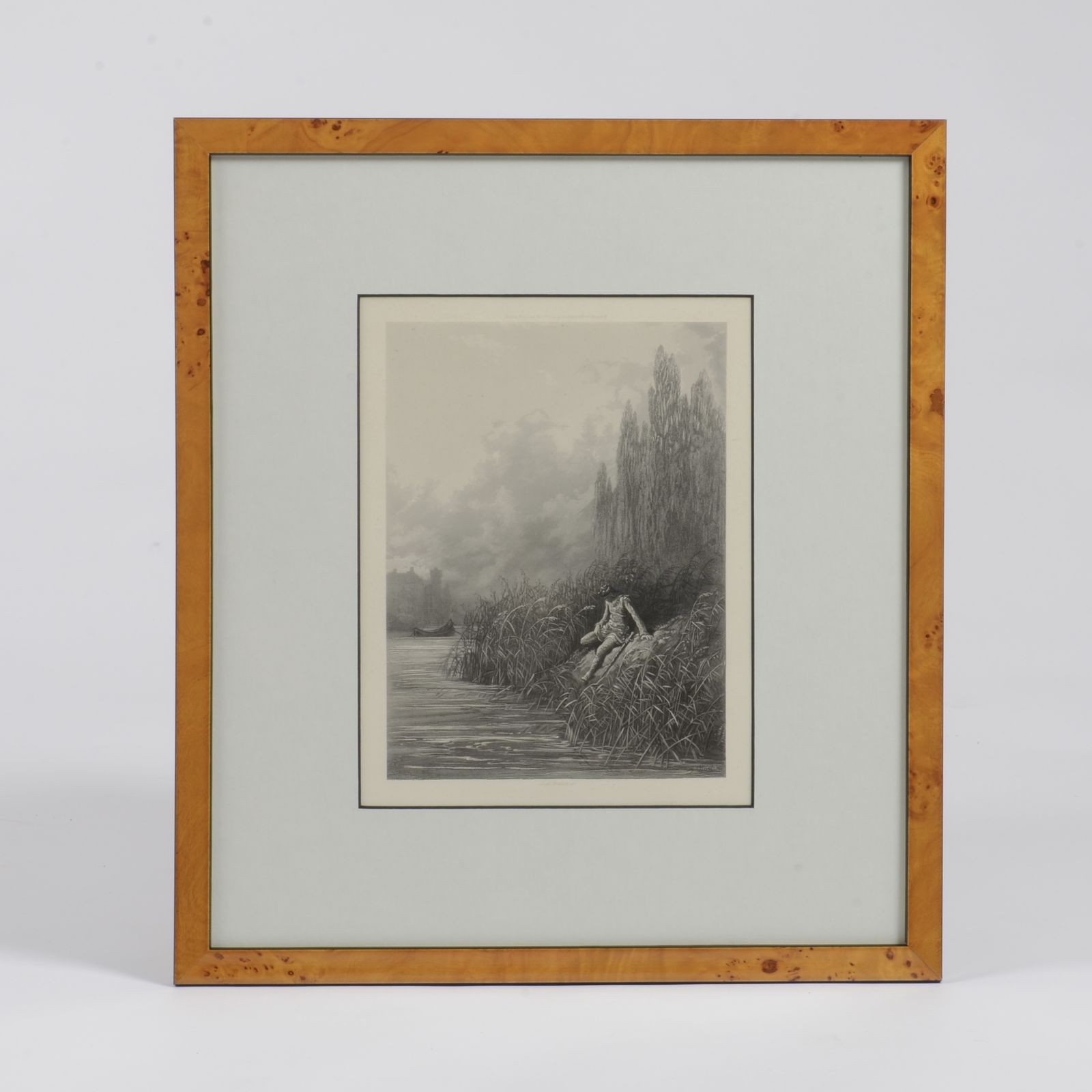 photo furniture Set Of 4 Framed Dante Prints, 1800s