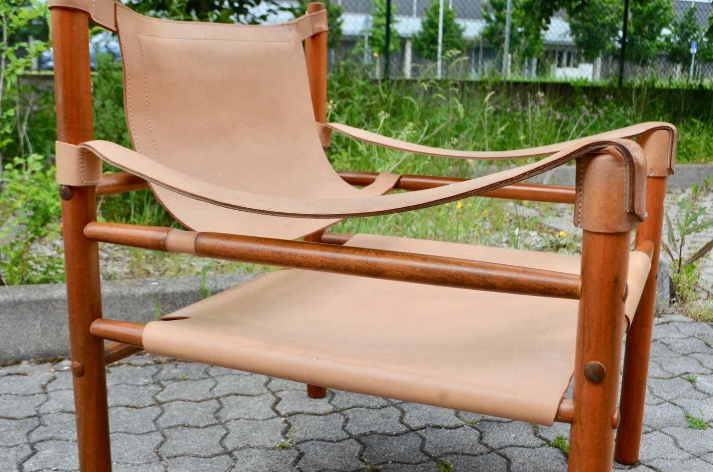 Abel Gonzalez Saddle Leather Argentina Safari Lounge Chair photo Furniture