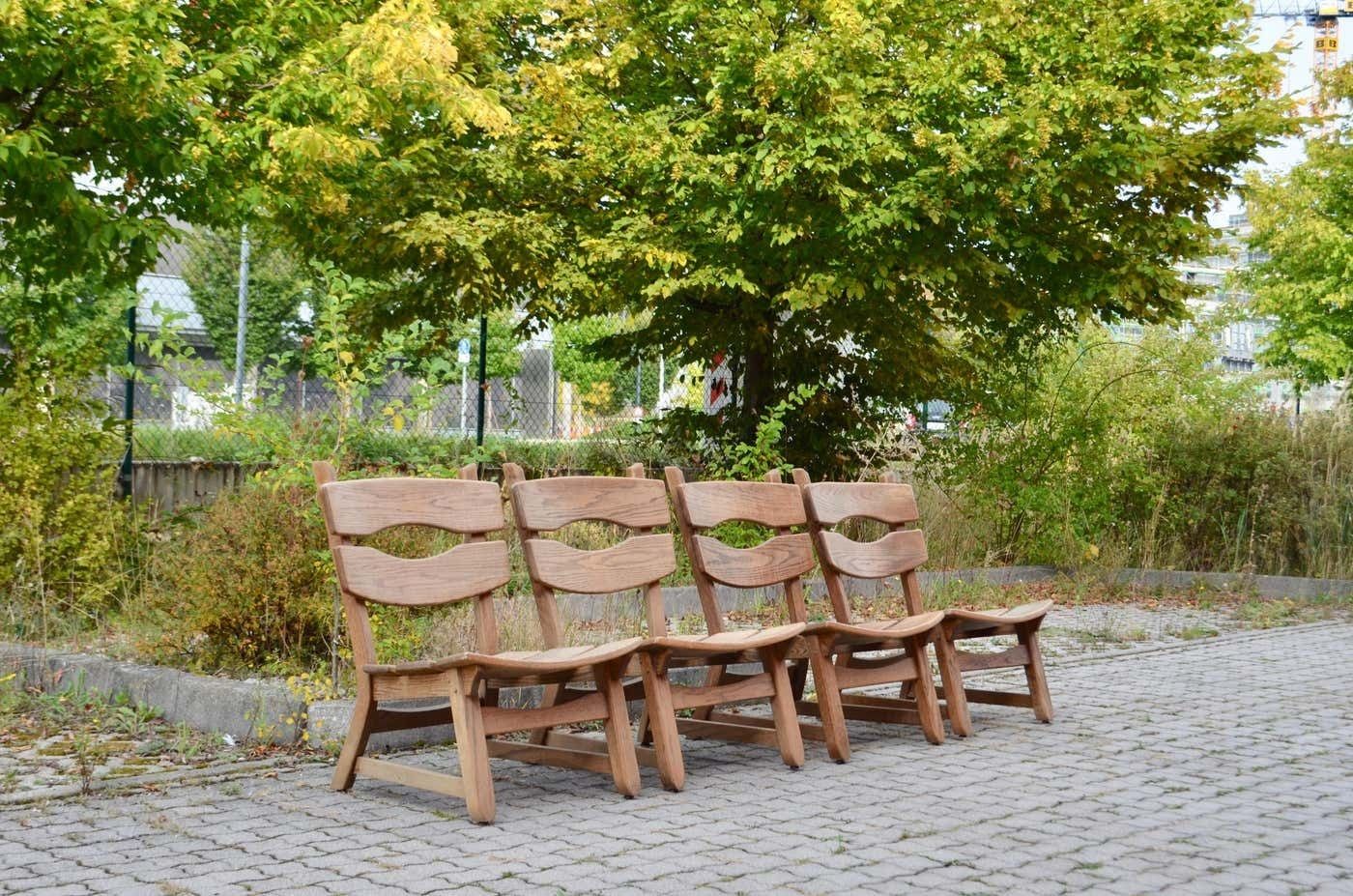 Awa Brutalist Fireplace Lounge Chair Oak photo for sale