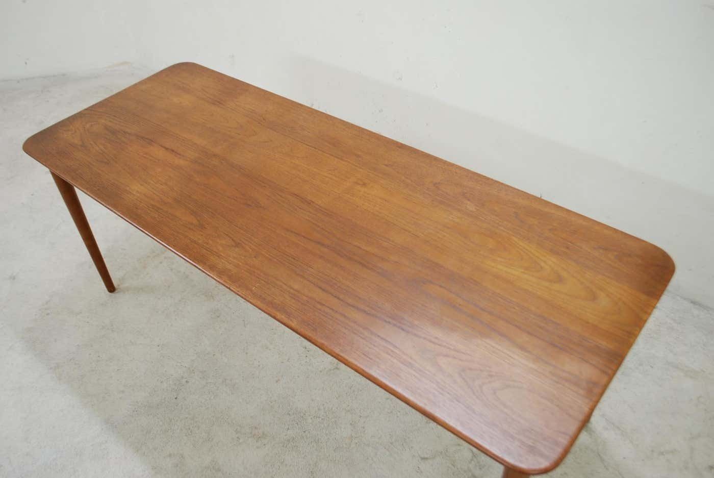 Danish Modern Teak Coffee Table Rolf Rastad And Adolf Relling For Gustav Bahus photo Furniture