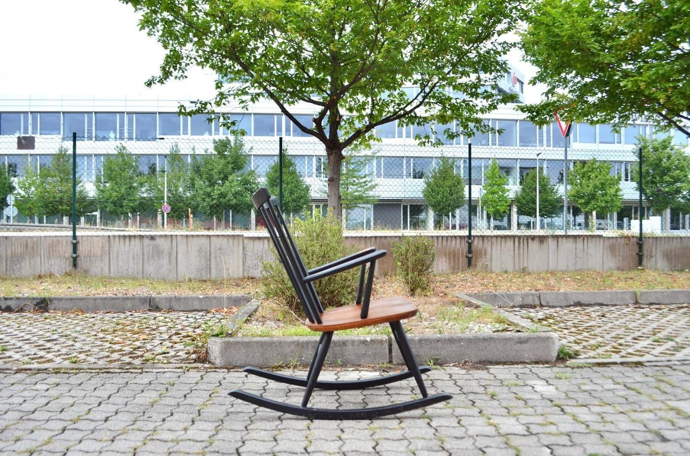 Rocking Chair Rocker Design By Sven Erik Fryklund By Hagafors photo vintage
