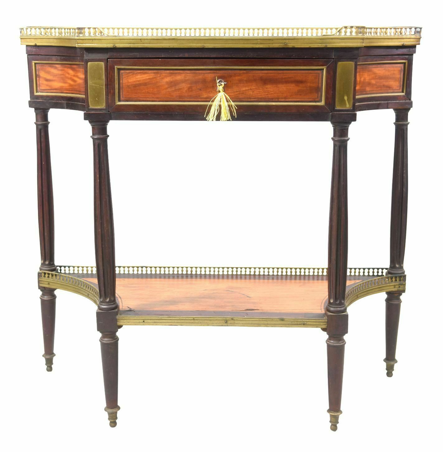 Louis XVI Period Console In Mahogany And Bronze Gallery