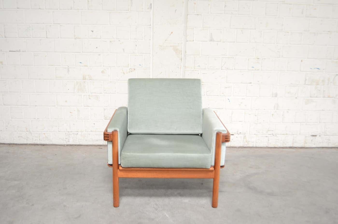 Henry Walter Klein Danish Modern Teak Easy Chair For Bramin photo for sale