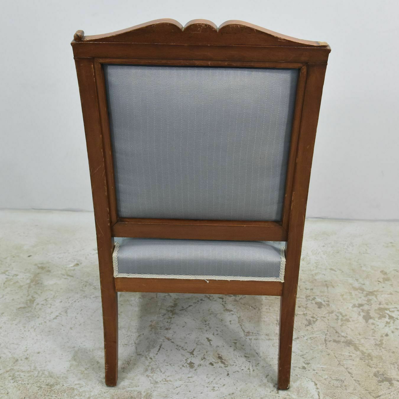 Pair Of 19th Century Mahogany Swan Neck Armchairs photo vinterior