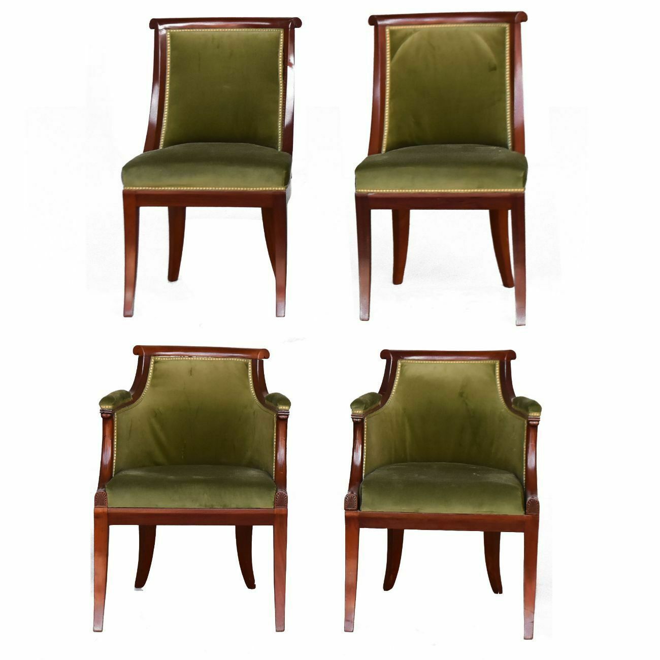 4 Room Living Room Restoration In 19th Century Mahogany
