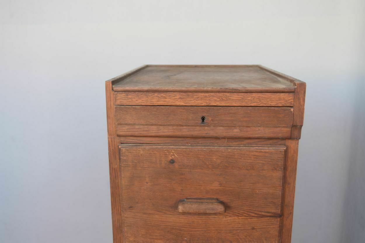 Oak Compartment Locker Circa 1900 photo for sale