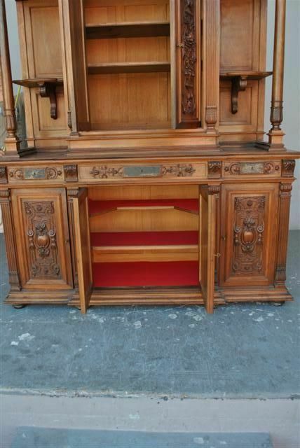 Two Body Chest Of Drawers In Walnut, Renaissance Style, Late 19th Century photo vinterior