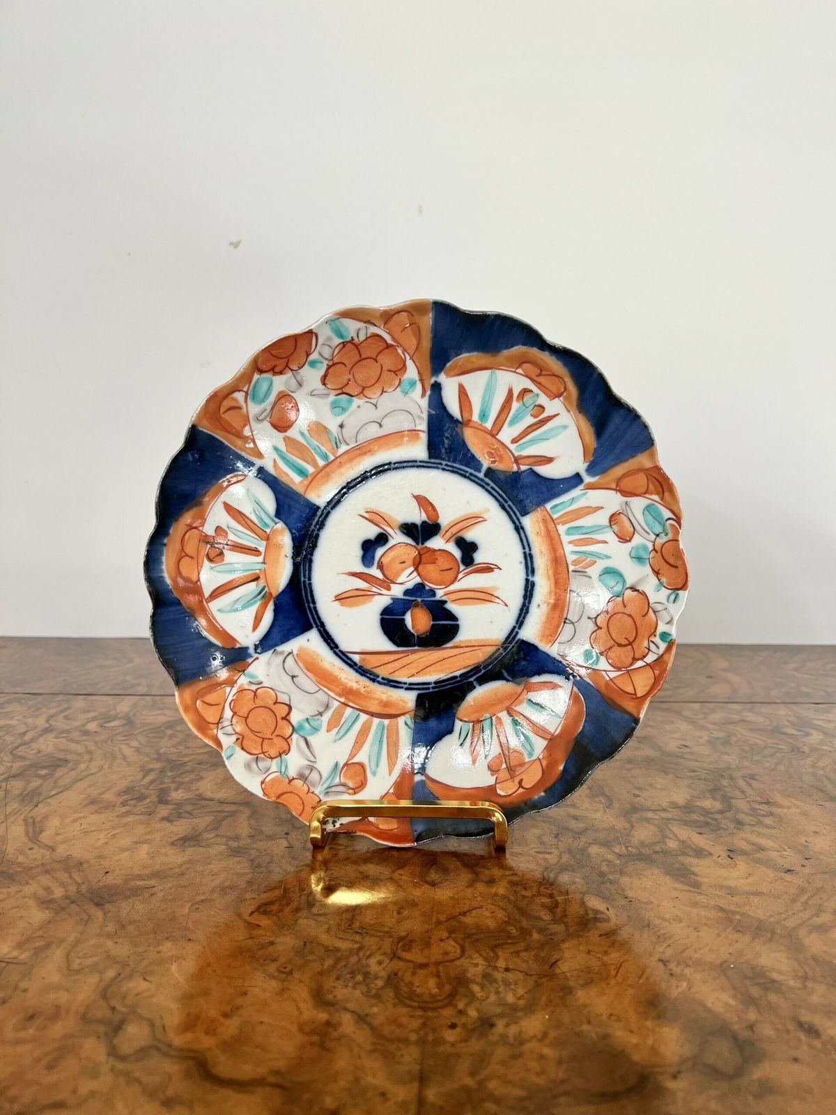 Pair Of Quality Antique Japanese Imari Plates photo furniture