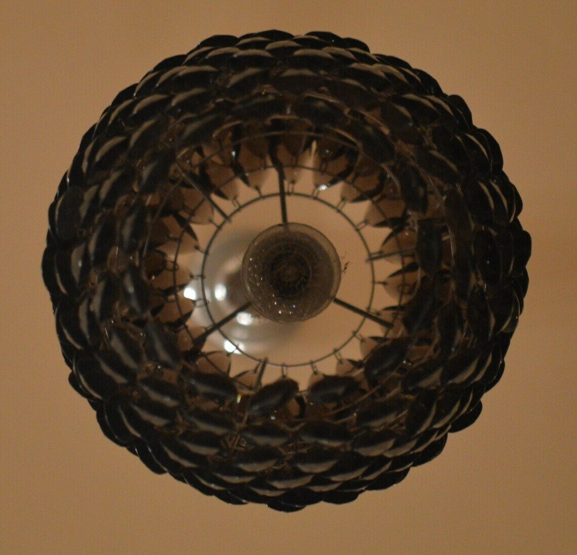 Chandelier Vintage 1960/70 Bohemian Acrylic. Raremodel photo buy