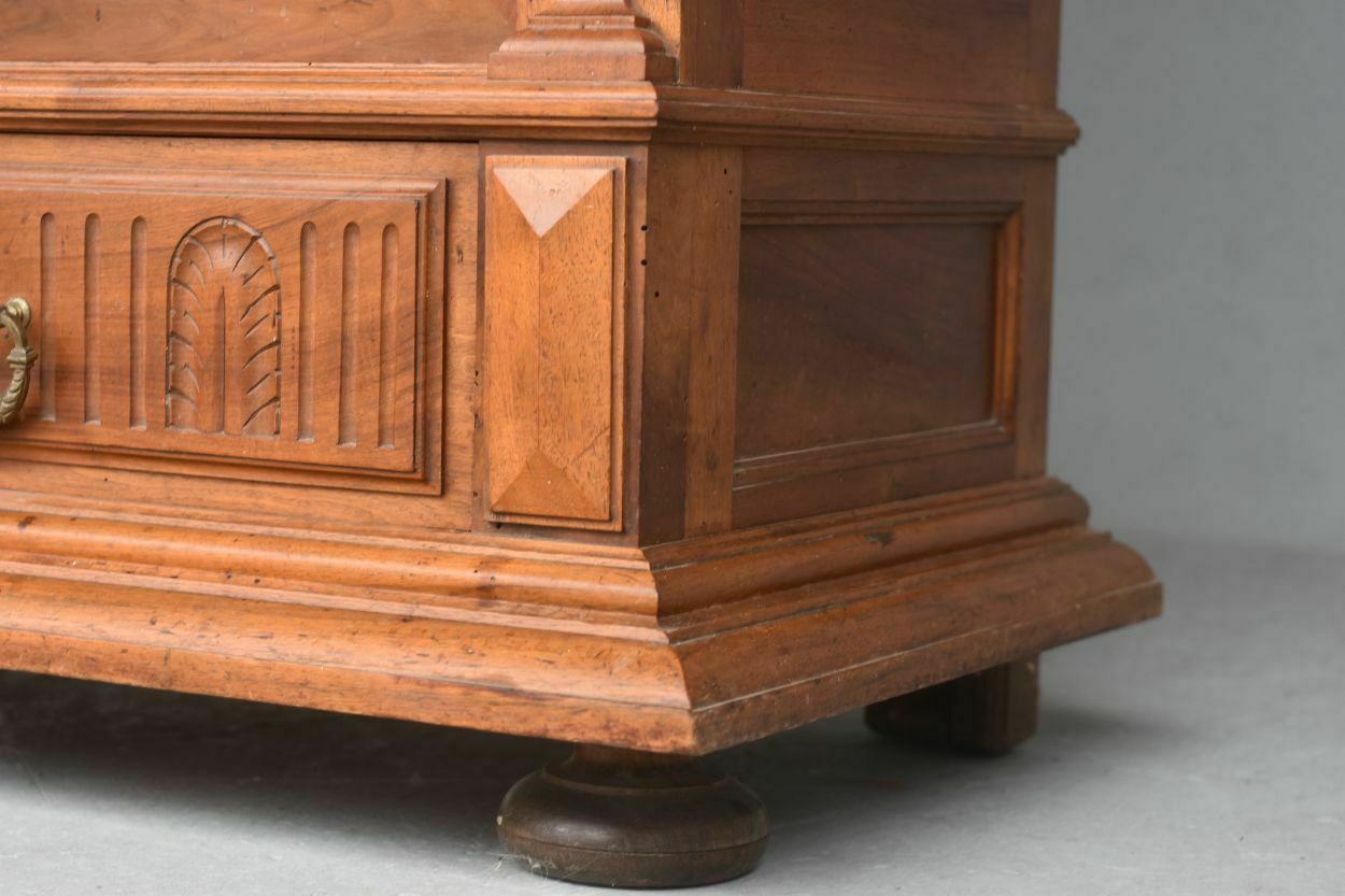 photo vinterior Renaissance Style Bookcase In 19th Century Walnut