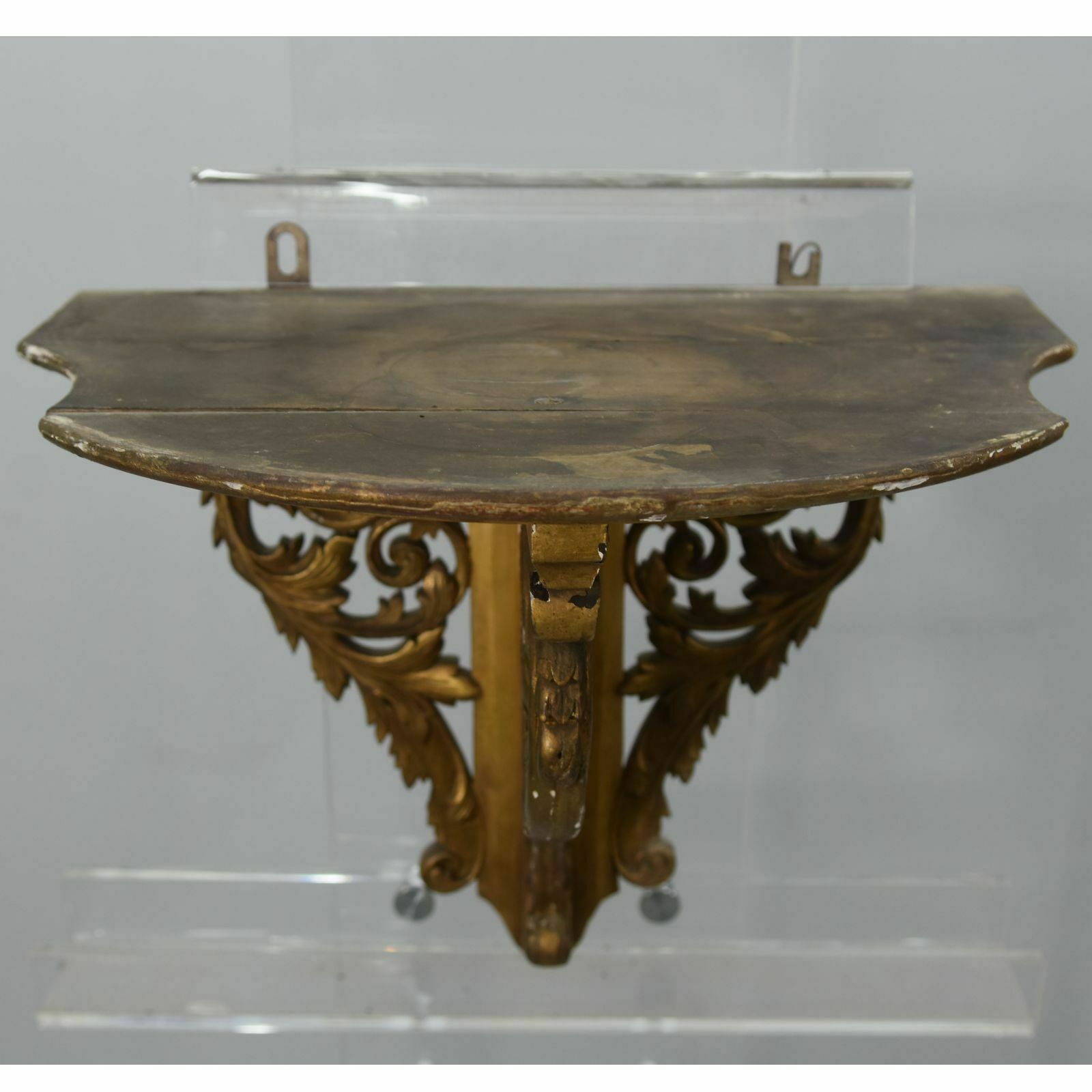 Louis XV Style Corner Shelf In Gilded Wood 1900 photo 378.0