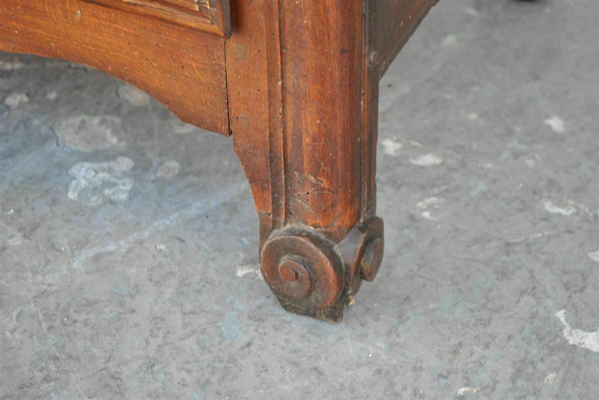 photo for sale Curved Beech Chest Of Drawers, 18th Century