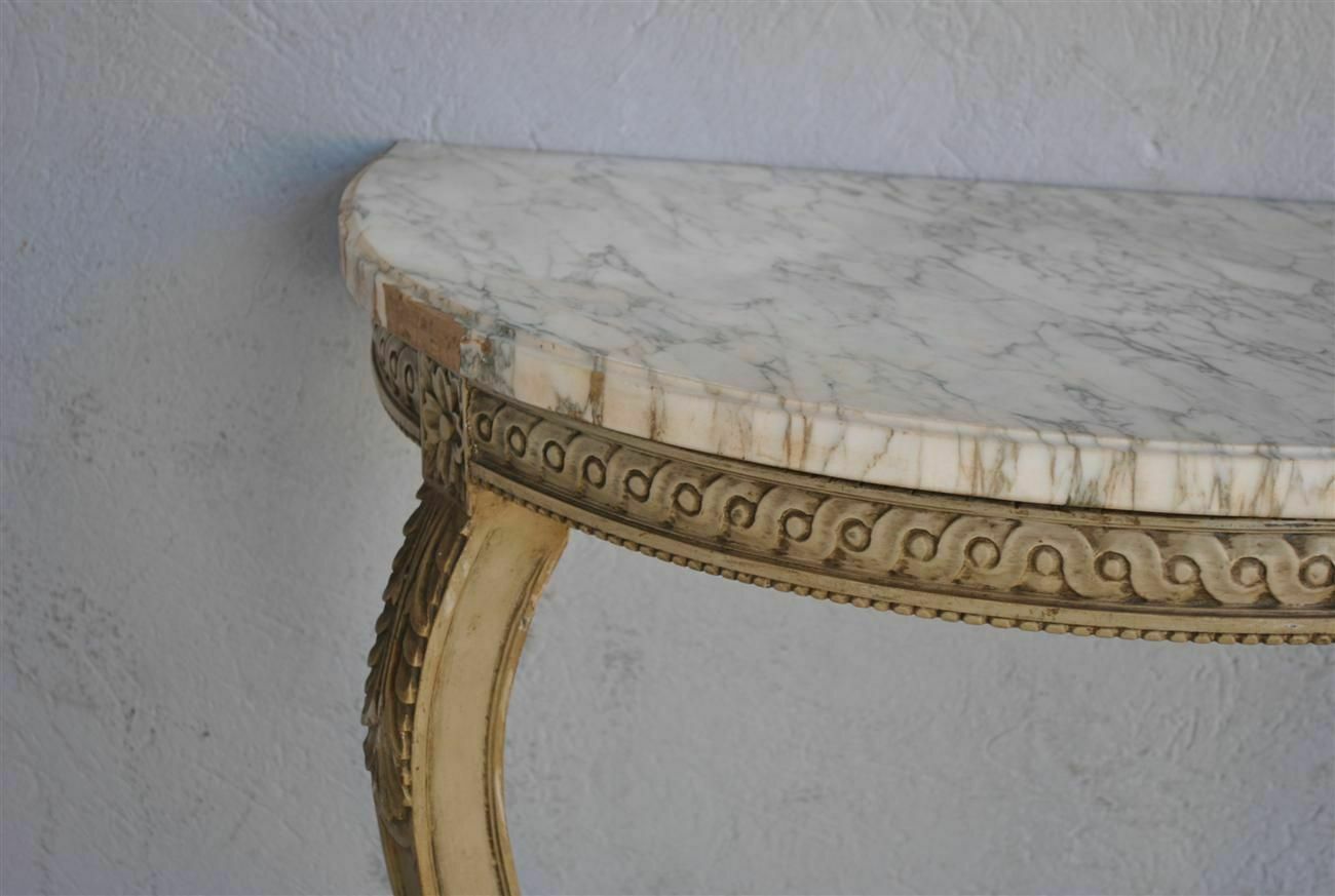Louis XVI Lacquered Console Early 20th Century photo 703.0