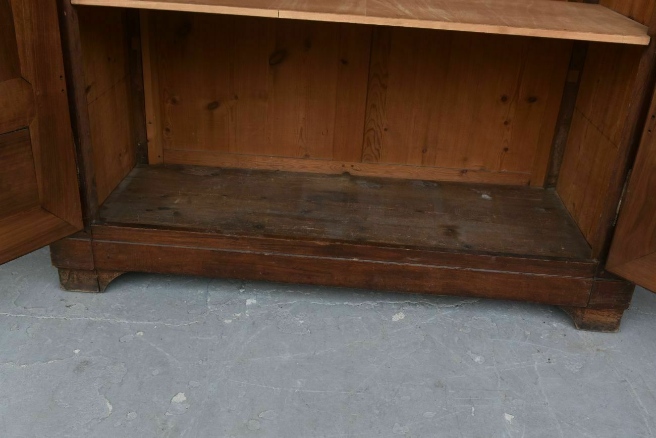 2052.0 Eighteenth Century Walnut Cabinet With Diamond Tipped photo