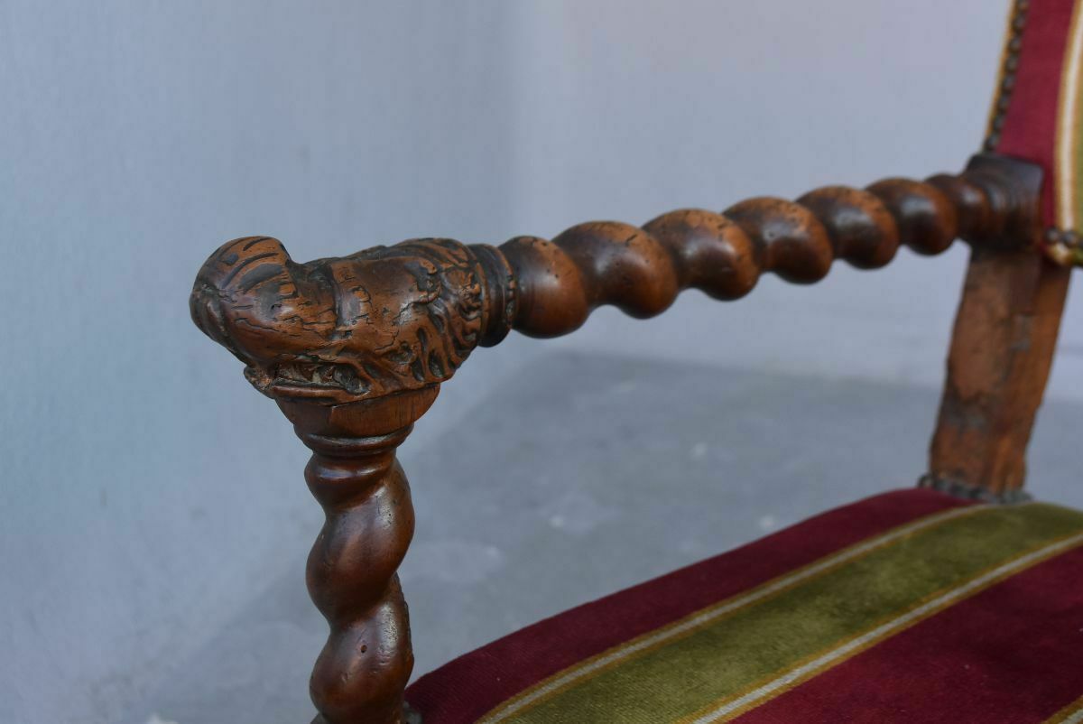 17th Century Armchair photo vintage