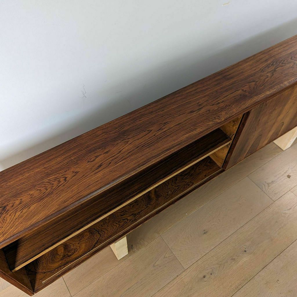 Mid Century Rosewood Archie Shine Planar Cupboard Designed By Robert Heritage photo vintage