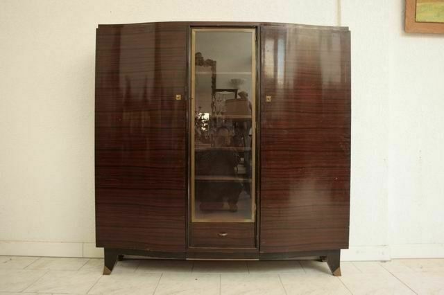 Macassar Ebony Cabinet 1940, 1940s photo furniture