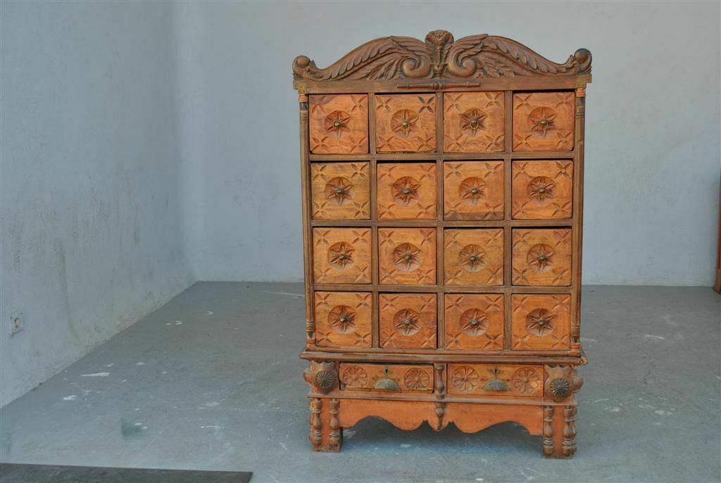 Indian Sideboard With Drawers, Oriental photo furniture
