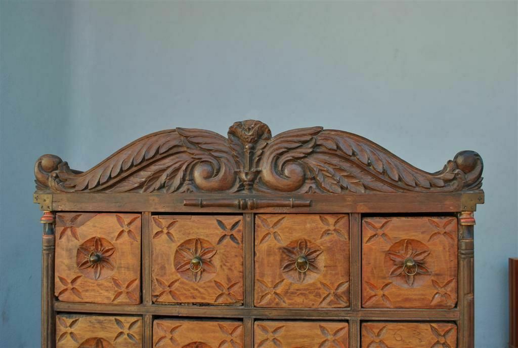 Indian Sideboard With Drawers, Oriental photo for sale