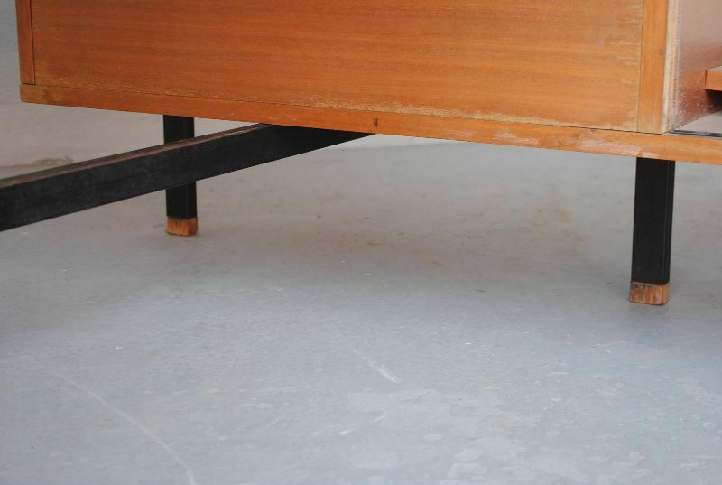 photo vinterior Scandinavian Presidential Desk In Teak 1960s