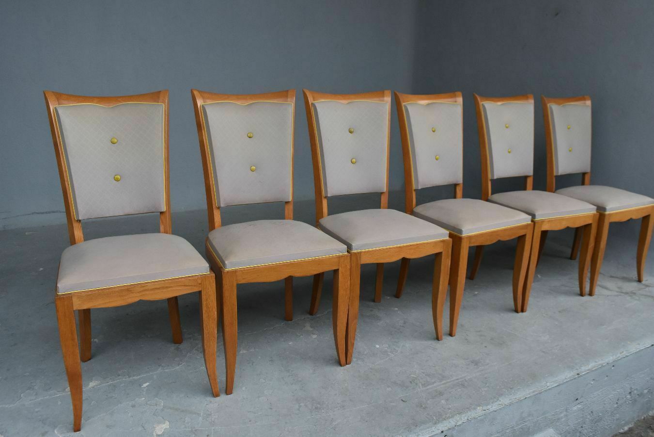 1940 Chairs In Lavender Skai Cherry (Set Of 6) photo buy