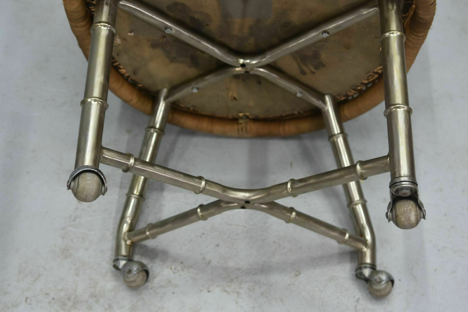 photo for sale Armchairs With Faux Bamboo Base (Set Of 4)