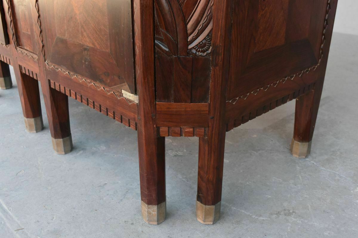 photo furniture Art Deco Door Sideboard 1925 Rosewood In The Spirit Of Dominique