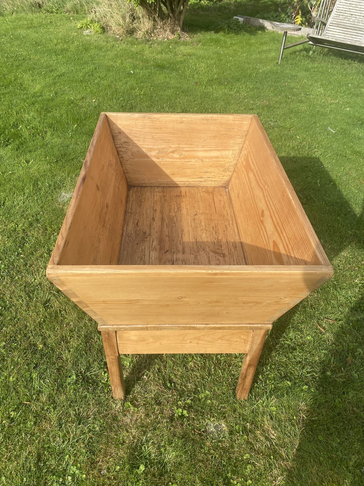 Antique Bread Maker Dough Chest photo furniture