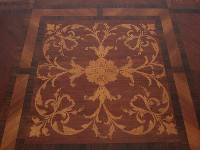 Furniture Italian Style Inlaid Office Table photo