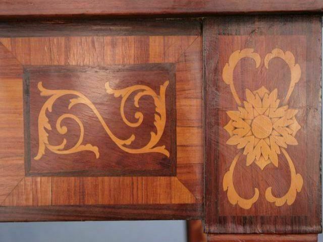photo vinterior Italian Style Inlaid Office Table